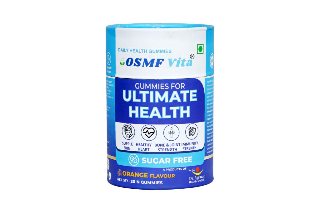 OSMF Vita Gummies For Ultimate Health Lycopene Antioxidant + Multivitamin Supplement front