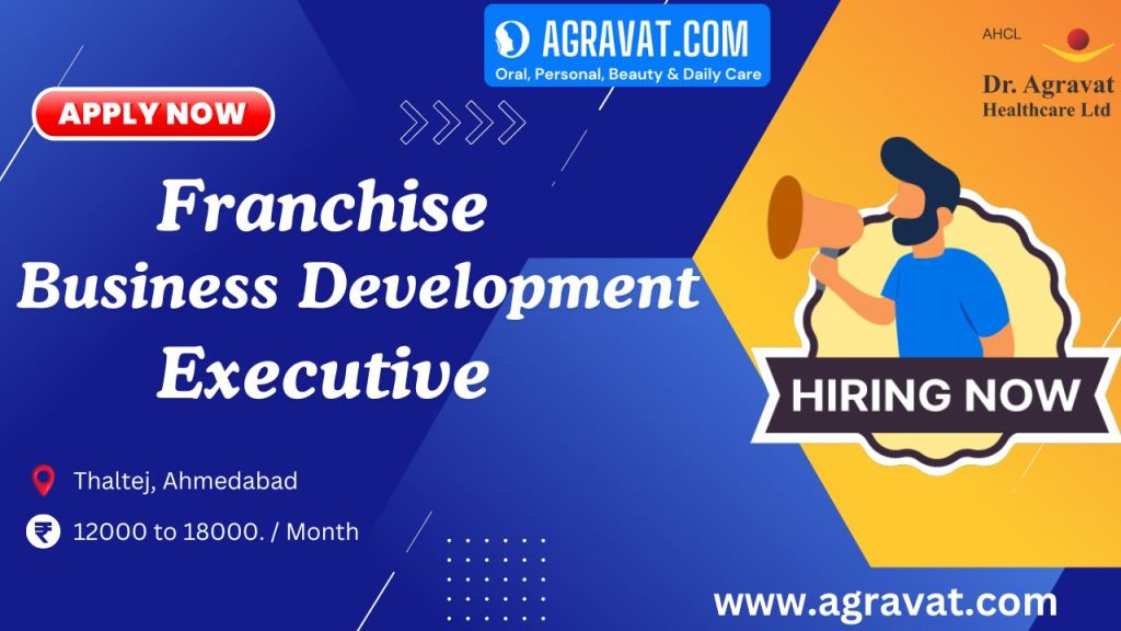 Business Development Manager required AGRAVAT- Shop-in-Shop Franchise