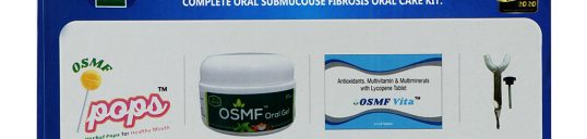 OSMF Mouth Opening Kit Pops Oral Gel Execerise Device Vitamin India